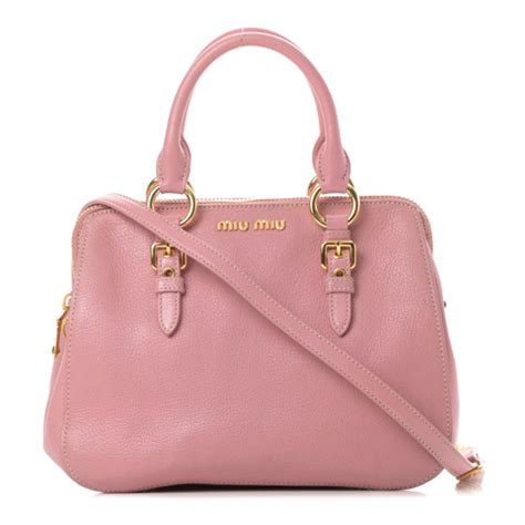 miu miu bauletto madras|MIU MIU Goatskin Madras Bauletto Rosa 759054 .